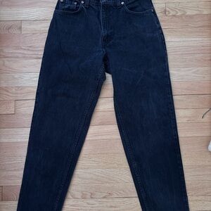 Men's/Women’s Black Levi Jeans